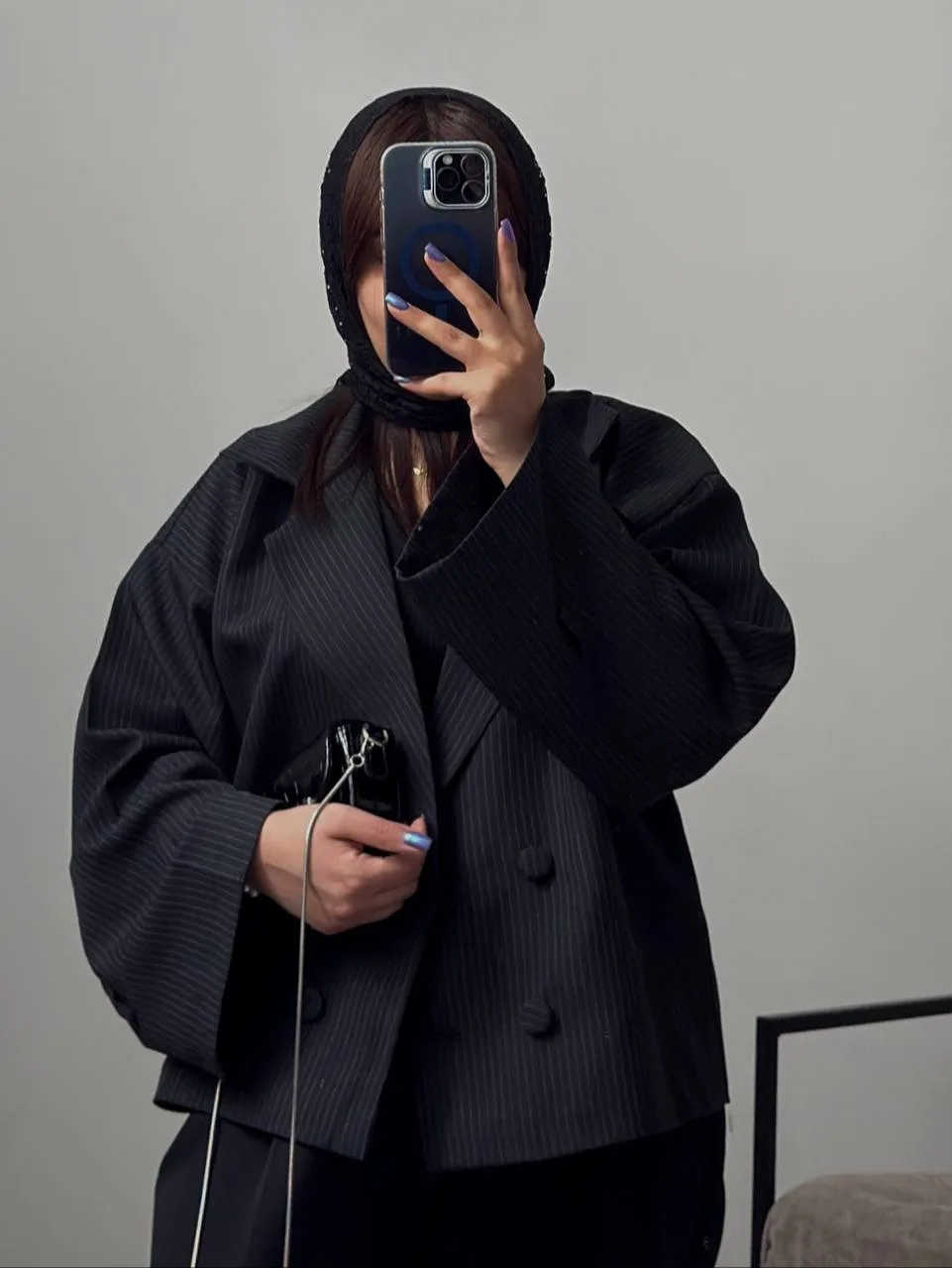 کت دیپلمات مشکی زنانه